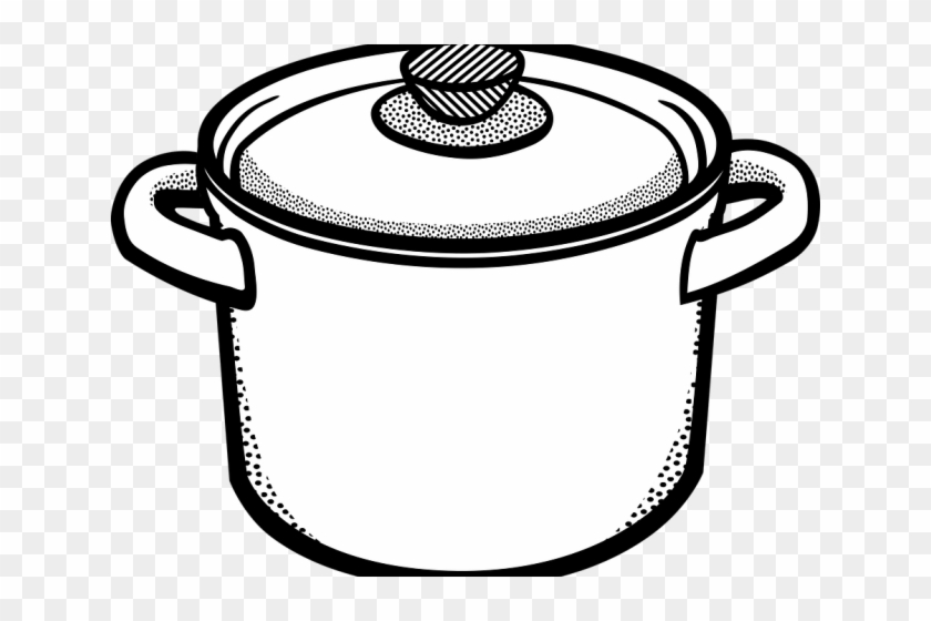 Cooking Pan Clipart Black And White - Cooking Pan Clipart Black And White #1584021