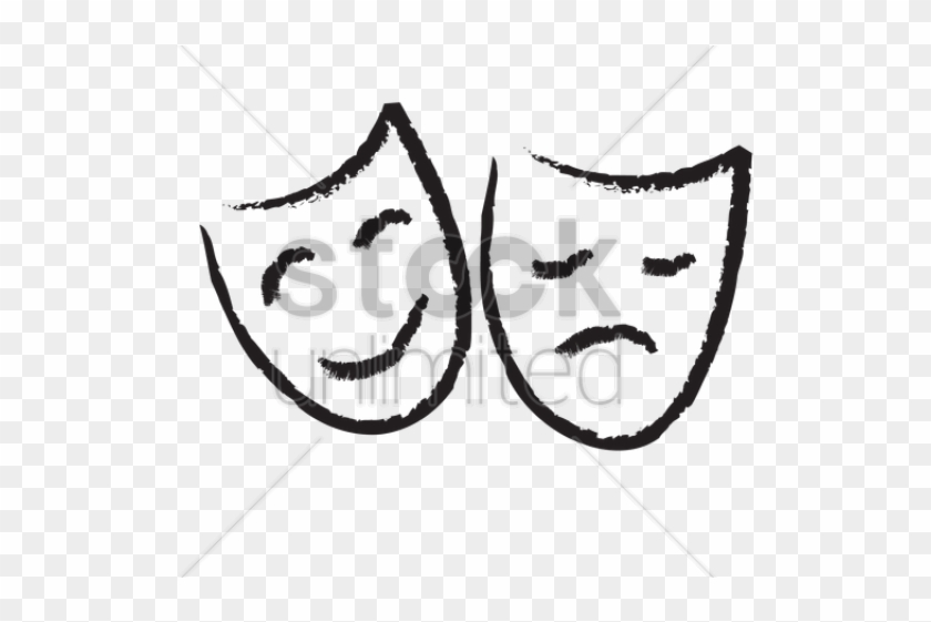 Mask Clipart Sad - Mask Clipart Sad #1584033