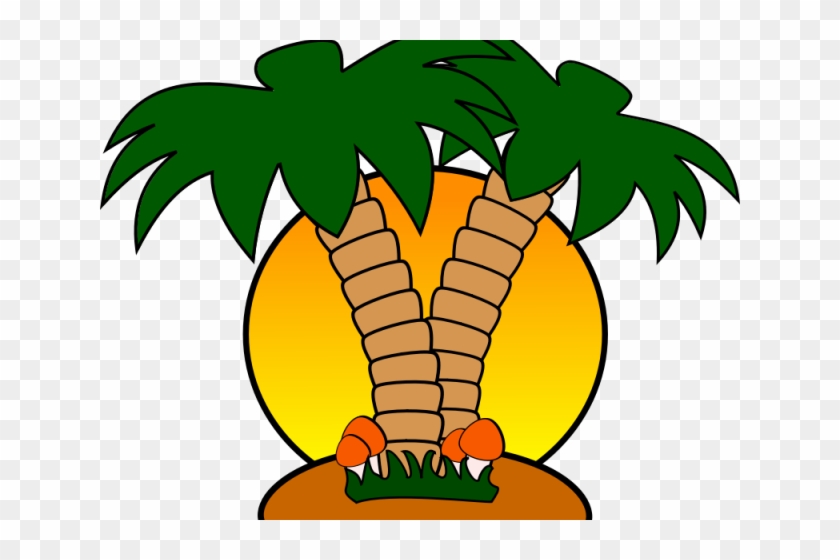 Oasis Clipart Tropical Island - Oasis Clipart Tropical Island #1584198