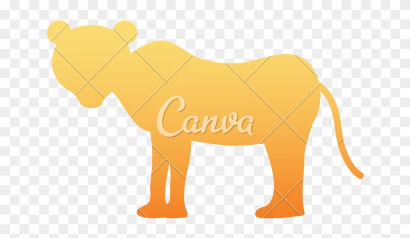 Silhouette Female Lion Wild Animal - Silhouette Female Lion Wild Animal #1584235