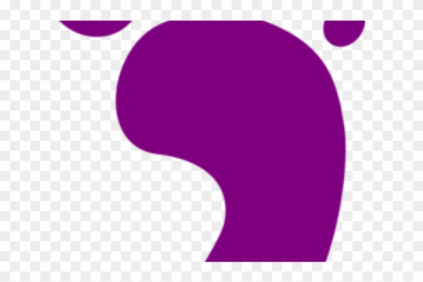 Footprints Clipart Purple - Footprints Clipart Purple #1584370