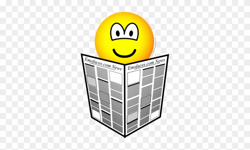 Newspaper Reading Emoticon Emoticons Emofaces Com Buddy - Newspaper Reading Emoticon Emoticons Emofaces Com Buddy #1584579