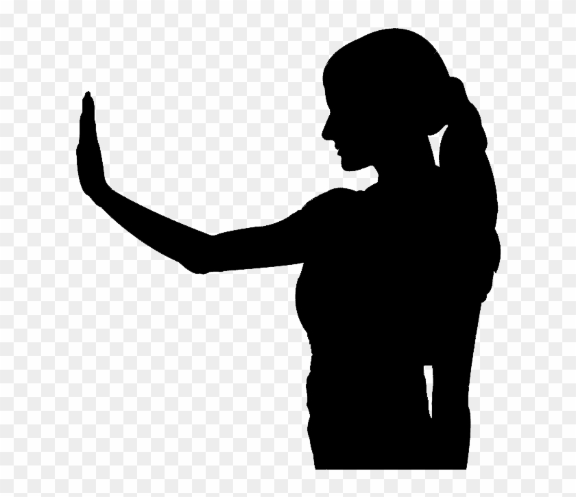 Silhouette Of Woman - Silhouette Of Woman #1584598