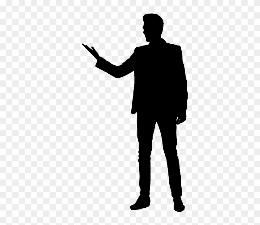 People Silhouette Clipart Tall Man - People Silhouette Clipart Tall Man #1584605