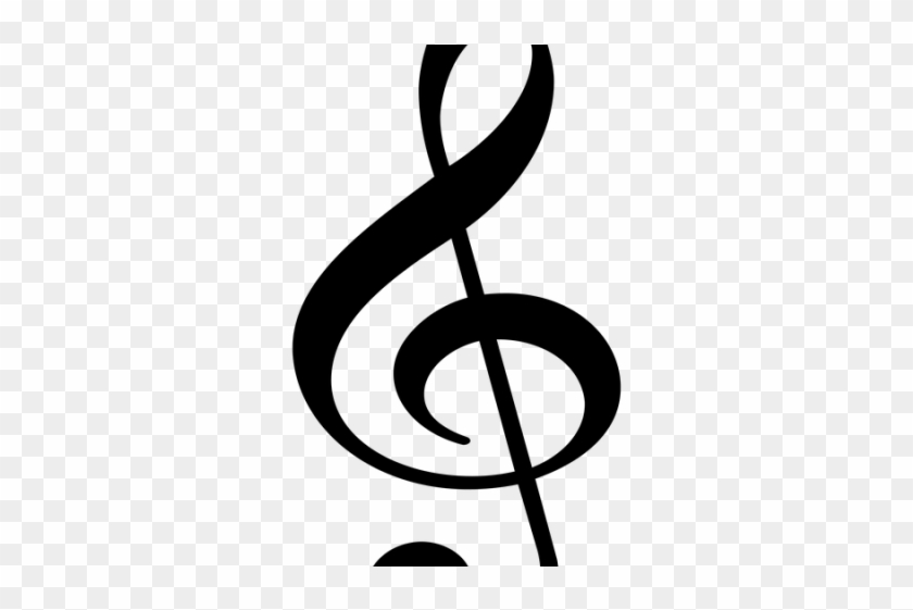 Musical Notes Clipart G Clef - Musical Notes Clipart G Clef #1584755