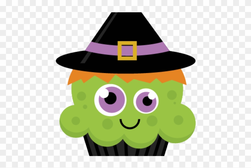 Cupcake Clipart Witch - Cupcake Clipart Witch #1584841