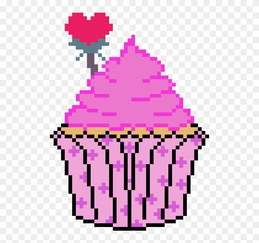 Valentine's Day Cupcake Completed - Valentine's Day Cupcake Completed #1584843