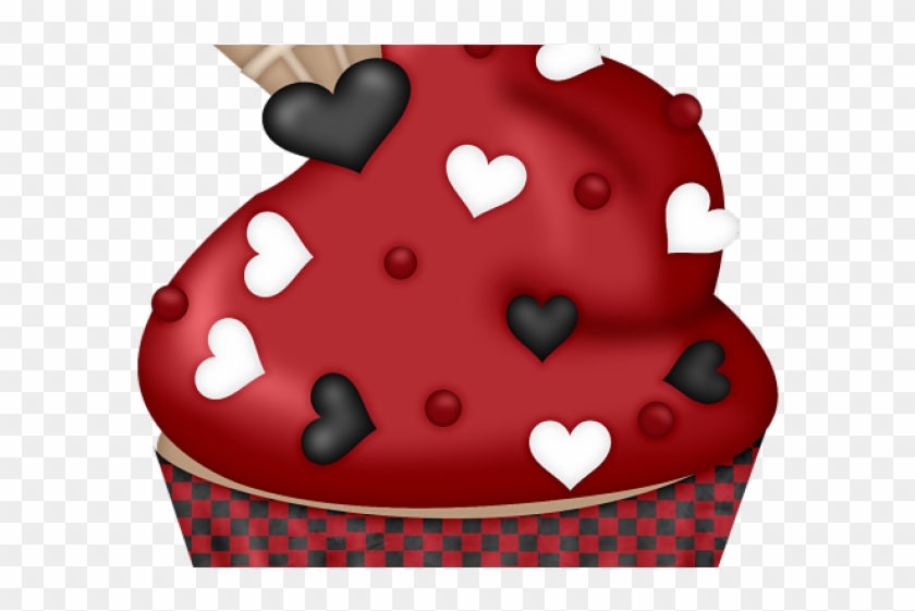 Cupcake Clipart Red - Cupcake Clipart Red #1584846