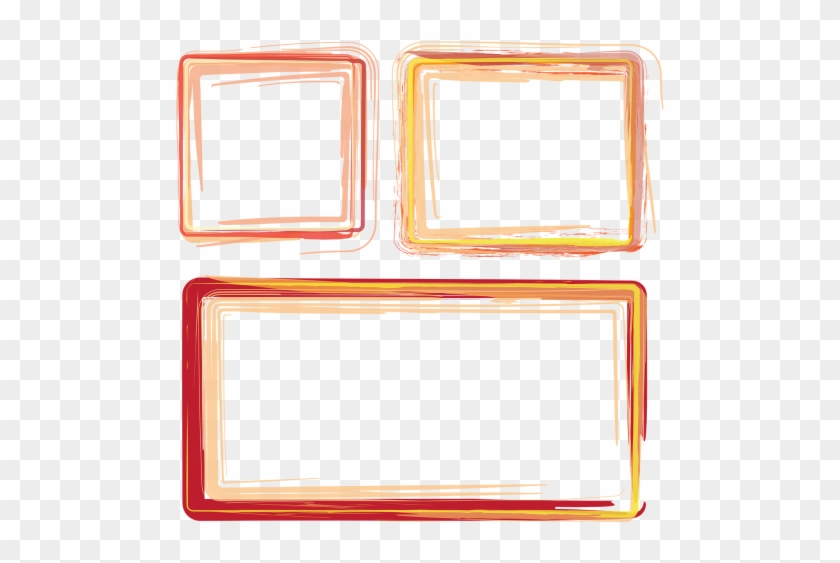 Frames,borders,orange Frame,vectors - Frames,borders,orange Frame,vectors #1584928