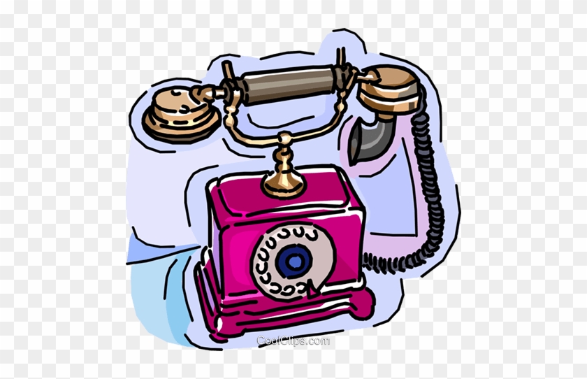 Telephone Rotary Phone Royalty Free Vector Clip Art - Telephone Rotary Phone Royalty Free Vector Clip Art #1584993