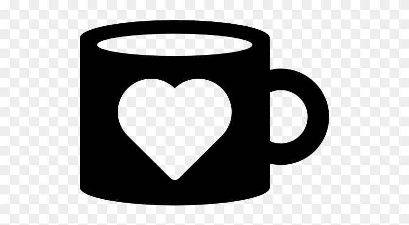 Clipart Cup - 0 - 0 - Mug With Heart - Free Shapes - Clipart Cup - 0 - 0 - Mug With Heart - Free Shapes #1585158