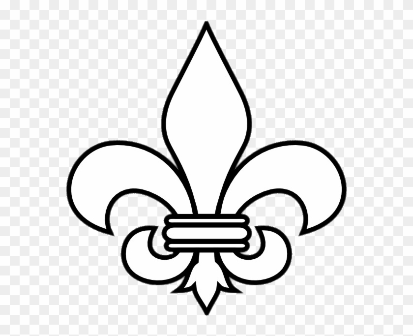 Clip Art Fleur De Lis - Clip Art Fleur De Lis #1585311