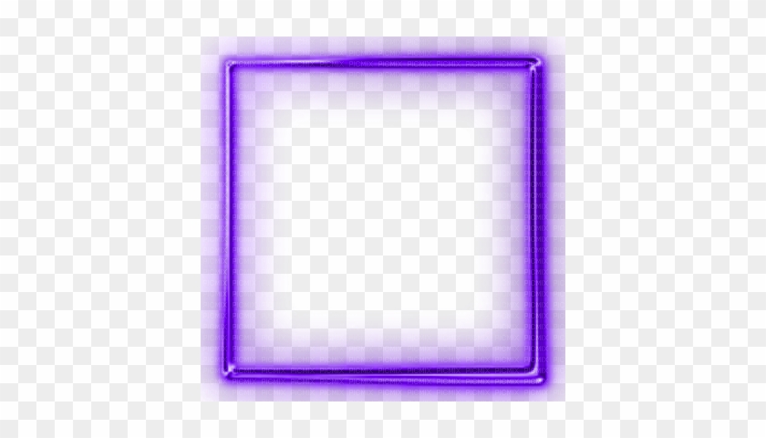 Purple Glowing Neon Frame Neon Frame Picmix Clipart - Purple Glowing Neon Frame Neon Frame Picmix Clipart #1585318