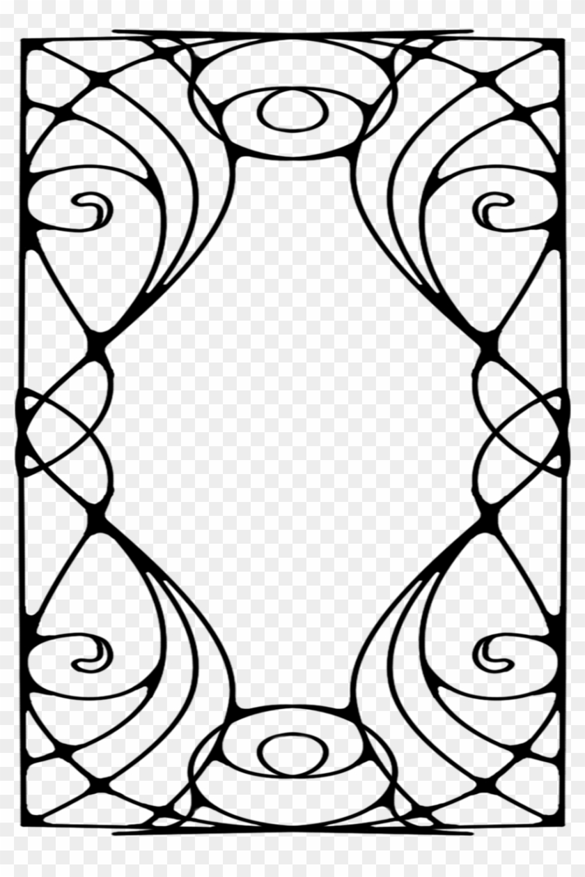 Download Hd Art Nouveau Borders Clip Art Transparent - Download Hd Art Nouveau Borders Clip Art Transparent #1585560