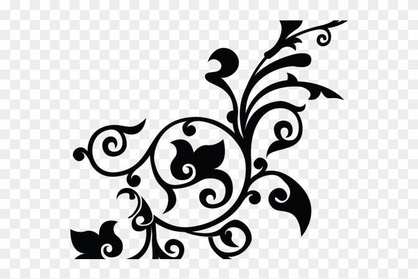 Vintage Flower Clipart Bunga - Vintage Flower Clipart Bunga #1585575