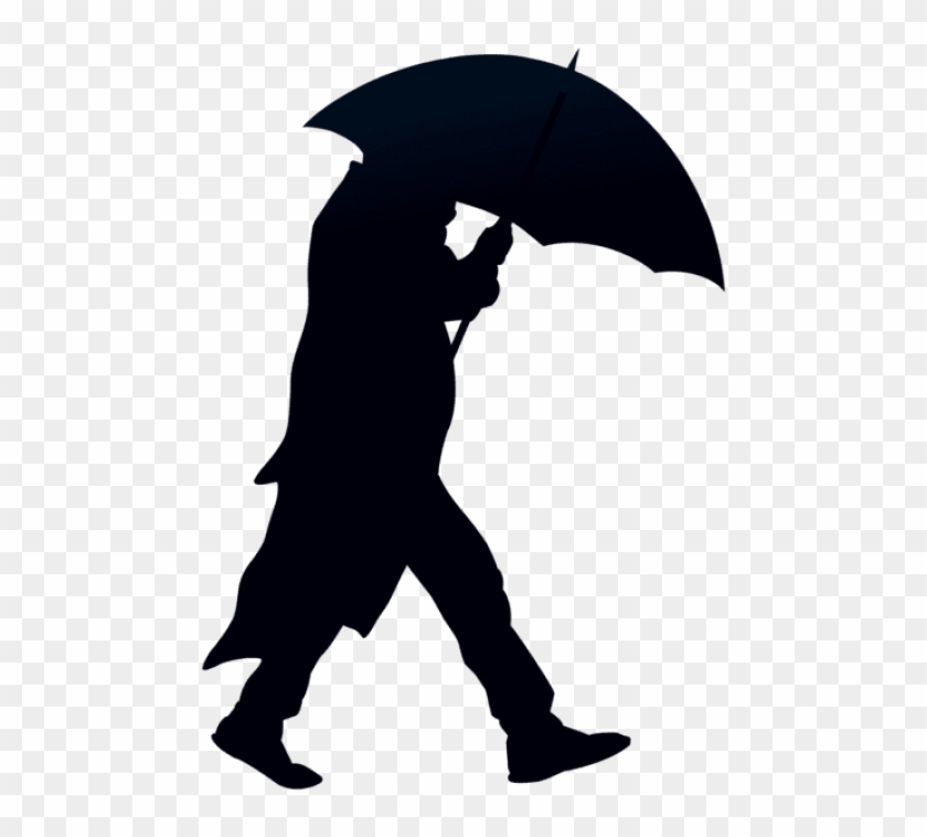 Free Png Man With Umbrella Silhouette Png Png - Free Png Man With Umbrella Silhouette Png Png #1585592