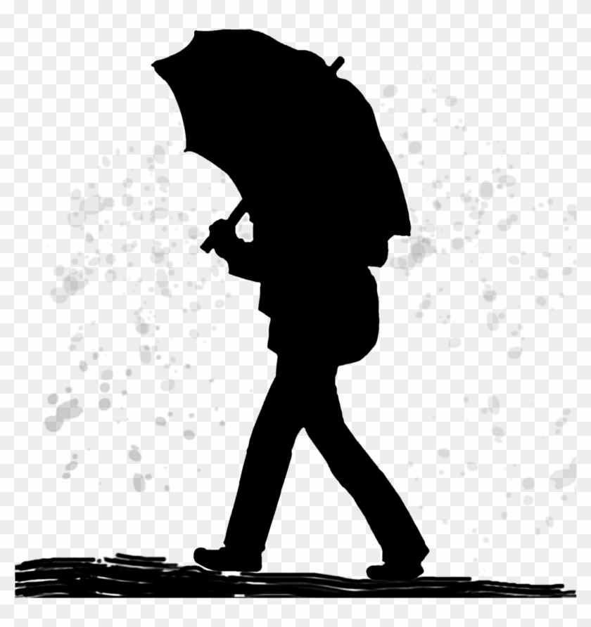 Woman,umbrella,rain,the - Woman,umbrella,rain,the #1585594