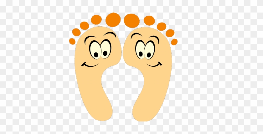 Happy Feet Clipart Orange - Happy Feet Clipart Orange #1585976