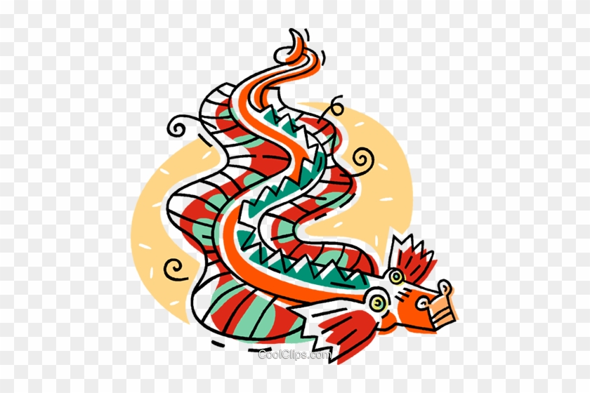 Chinese Paper Dragons Royalty Free Vector Clip Art - Chinese Paper Dragons Royalty Free Vector Clip Art #1586142