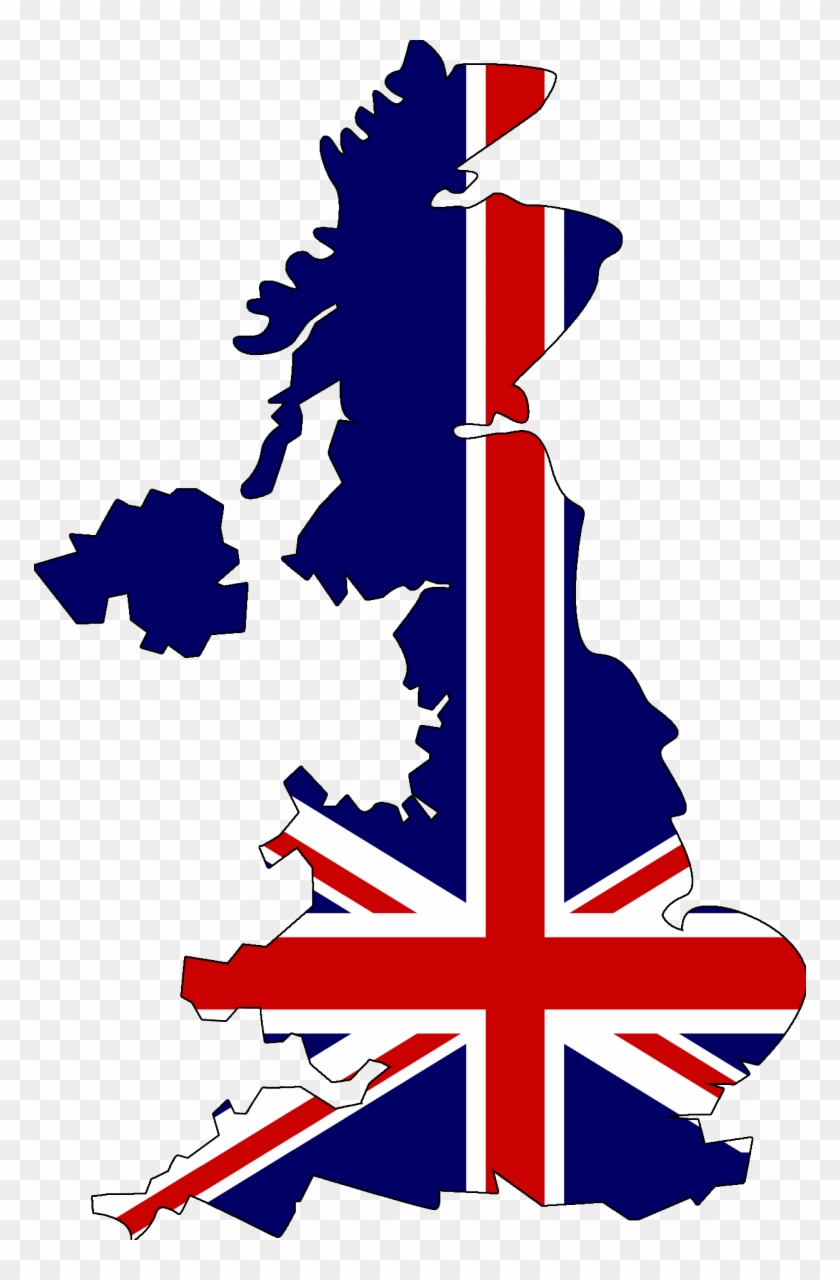 Cartina Uk Con Bandiera Clipart Great Britain Business - Cartina Uk Con Bandiera Clipart Great Britain Business #1586166