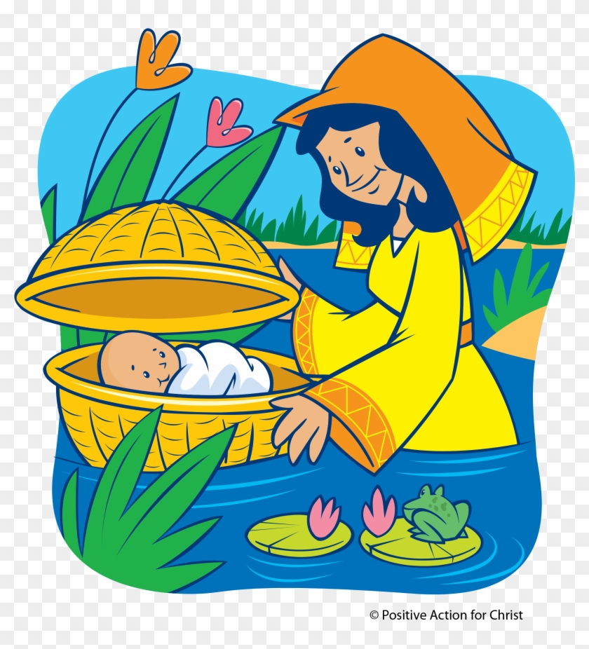 Baby Moses Clipart - Baby Moses Clipart #1586278
