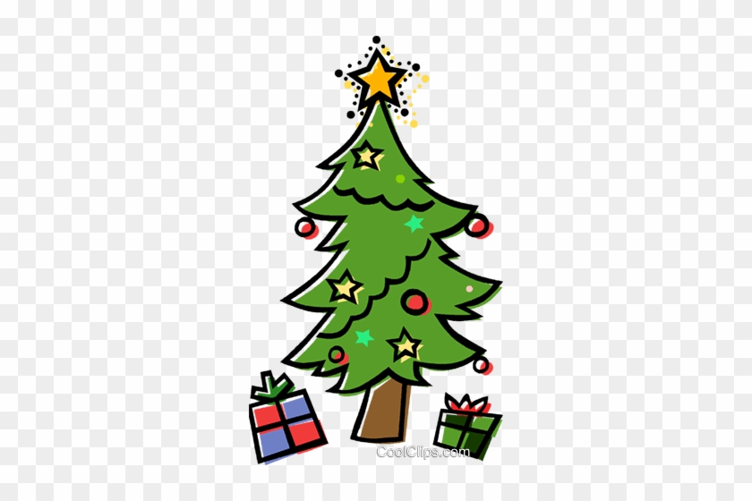 Christmas Tree, Christmas Presents Royalty Free Vector - Christmas Tree, Christmas Presents Royalty Free Vector #1586303