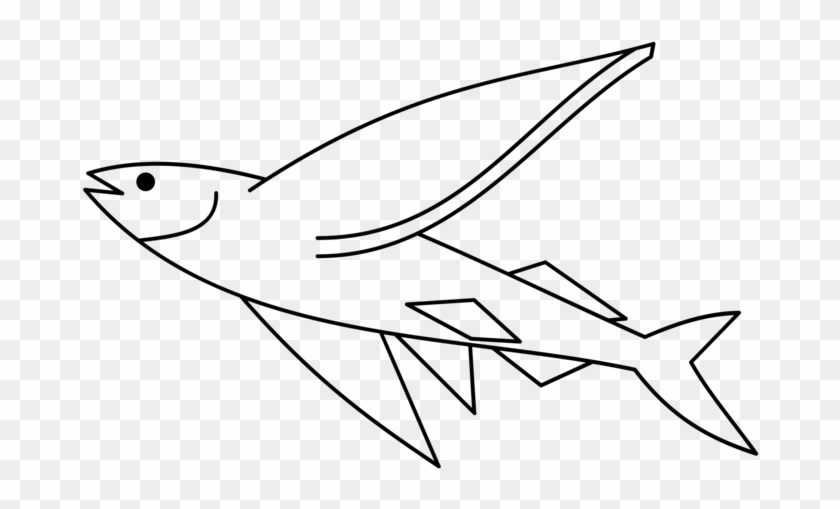 Flight Drawing Fish Line Art Computer Icons Free Commercial - Flight Drawing Fish Line Art Computer Icons Free Commercial #1586322