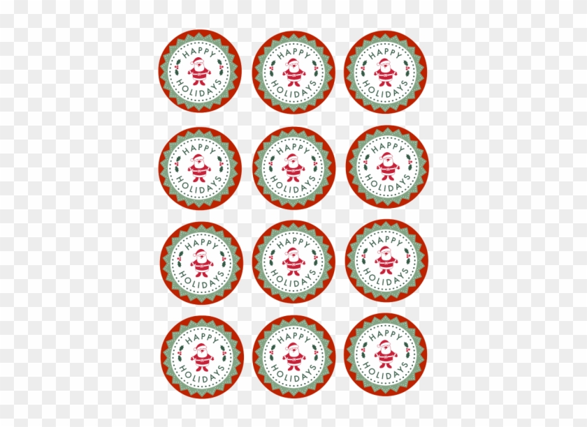 Christmas Cupcake Topper Printable - Christmas Cupcake Topper Printable #1586507