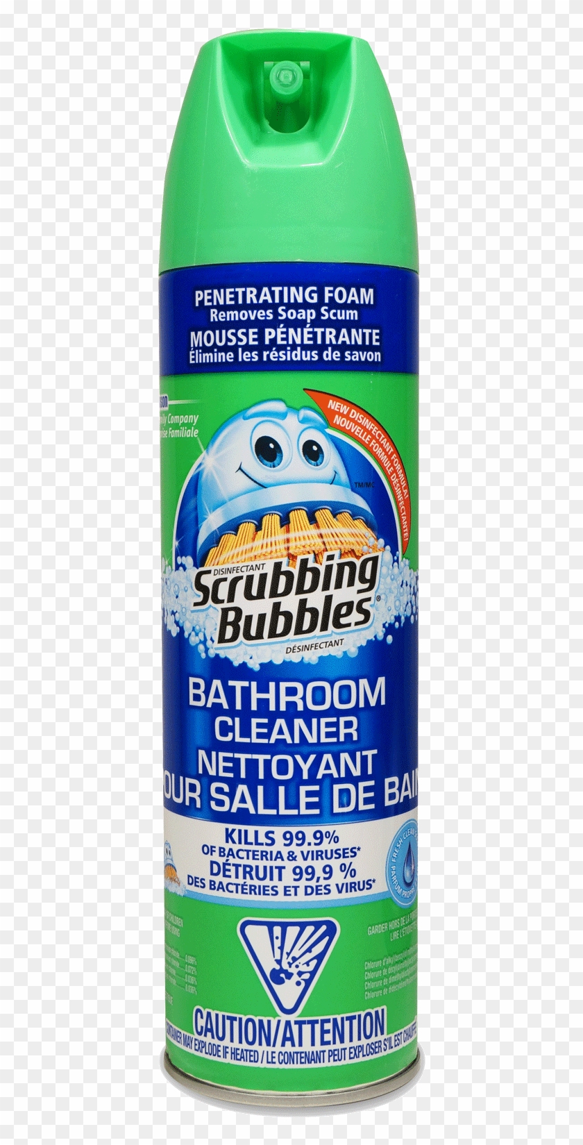 Scrubbing Bubbles Shower Cleaner Transparent Background - Scrubbing Bubbles Shower Cleaner Transparent Background #1586544