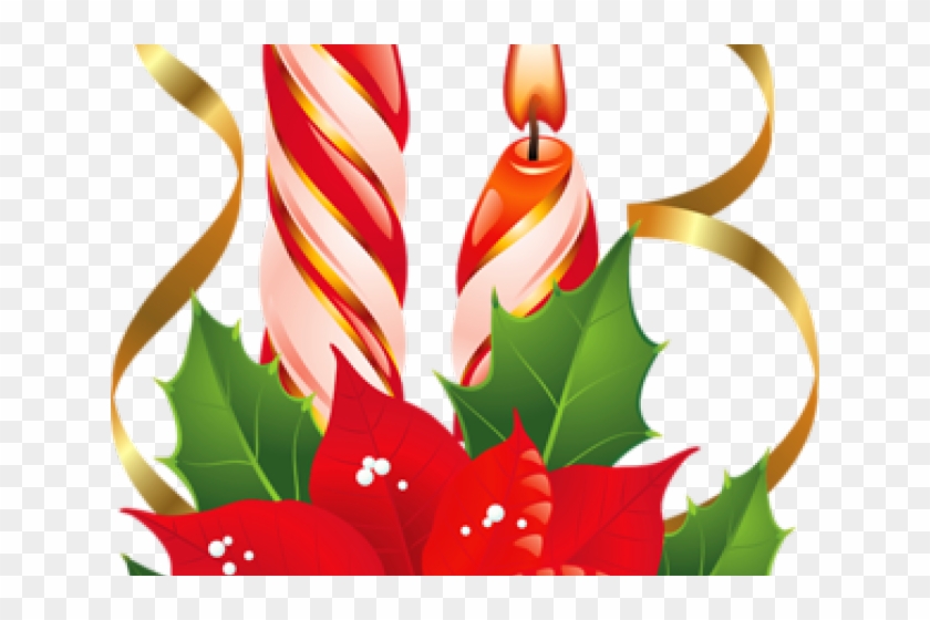 Merry Christmas Clipart Poinsettia - Merry Christmas Clipart Poinsettia #1586697