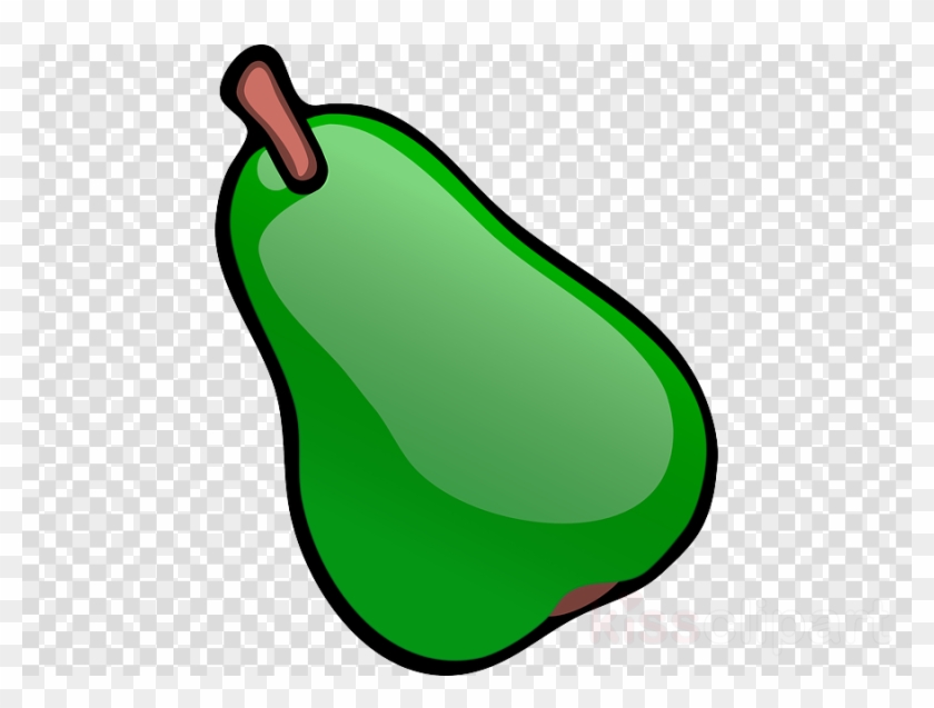 Green Pear Clipart Clip Art - Green Pear Clipart Clip Art #1586744