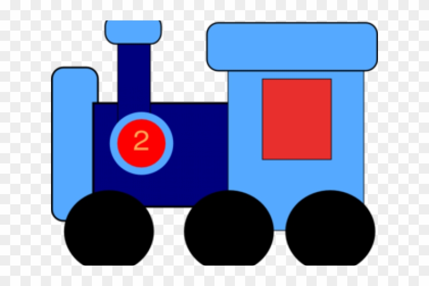 Locomotive Clipart Blue - Locomotive Clipart Blue #1586758