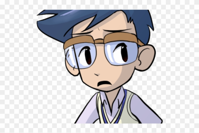 Anime Boy Clipart Nerdy - Anime Boy Clipart Nerdy #1586790