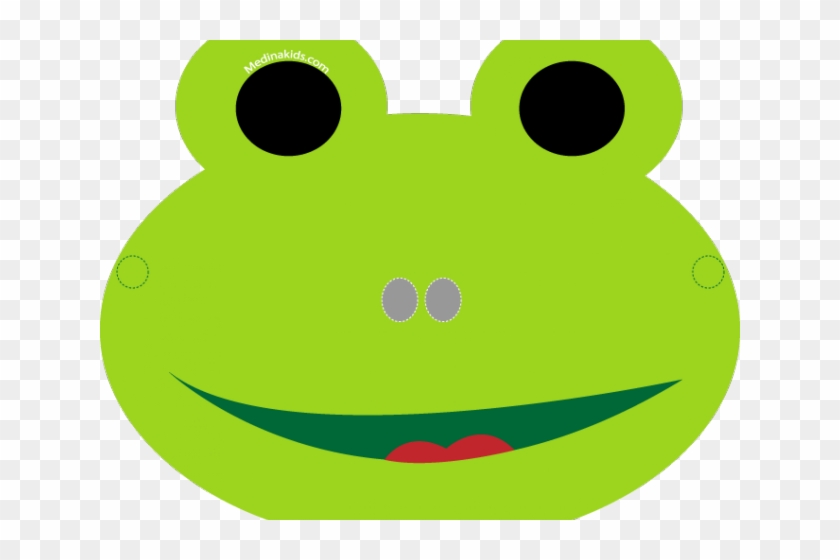Green Frog Clipart Face - Green Frog Clipart Face #1586813
