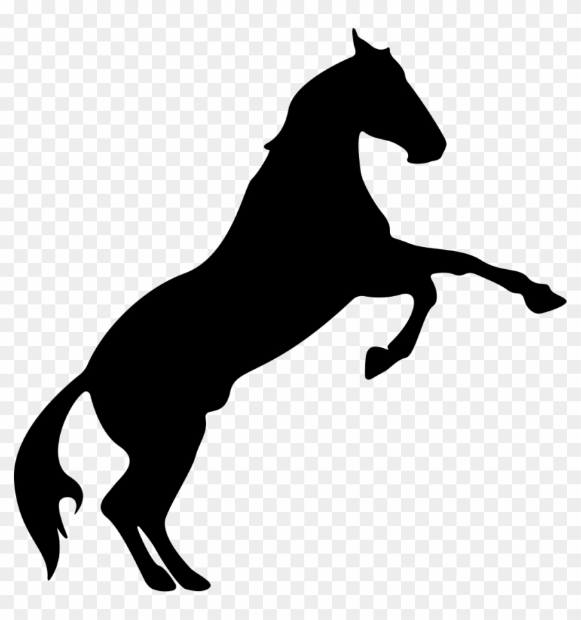 Horse Raising Feet Silhouette Comments - Horse Raising Feet Silhouette Comments #1586951