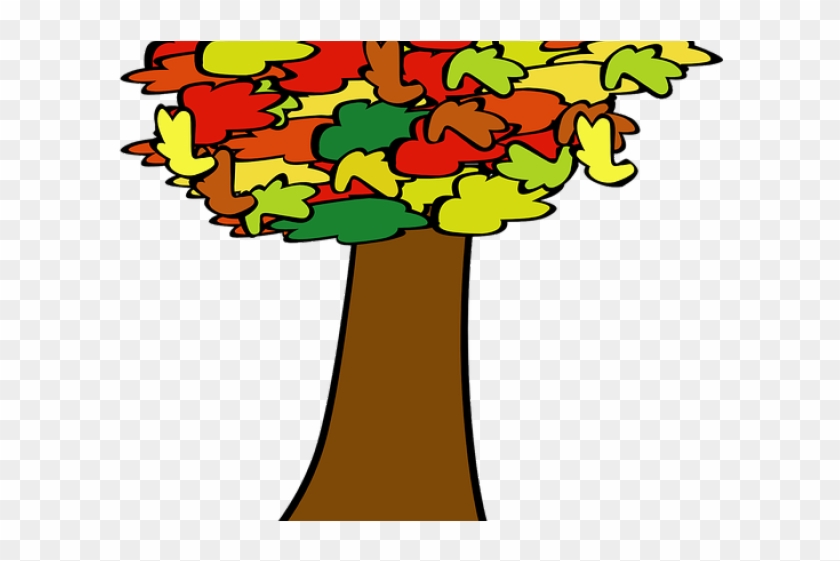 Season Clipart Colourful Tree - Season Clipart Colourful Tree #1587070
