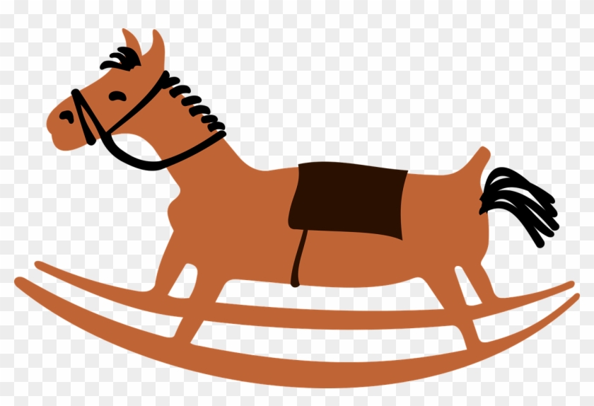 Rocking Toy,horse,brown Horse,free - Rocking Toy,horse,brown Horse,free #1587187
