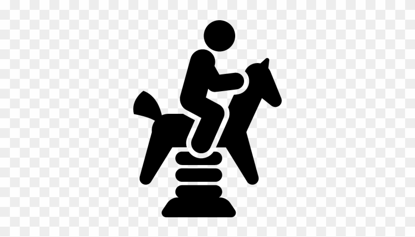 Rocking Horse Vector - Rocking Horse Vector #1587213