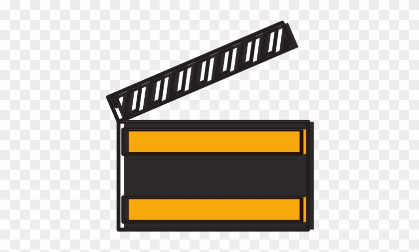 Movie Clapboard Symbol - Movie Clapboard Symbol #1587356
