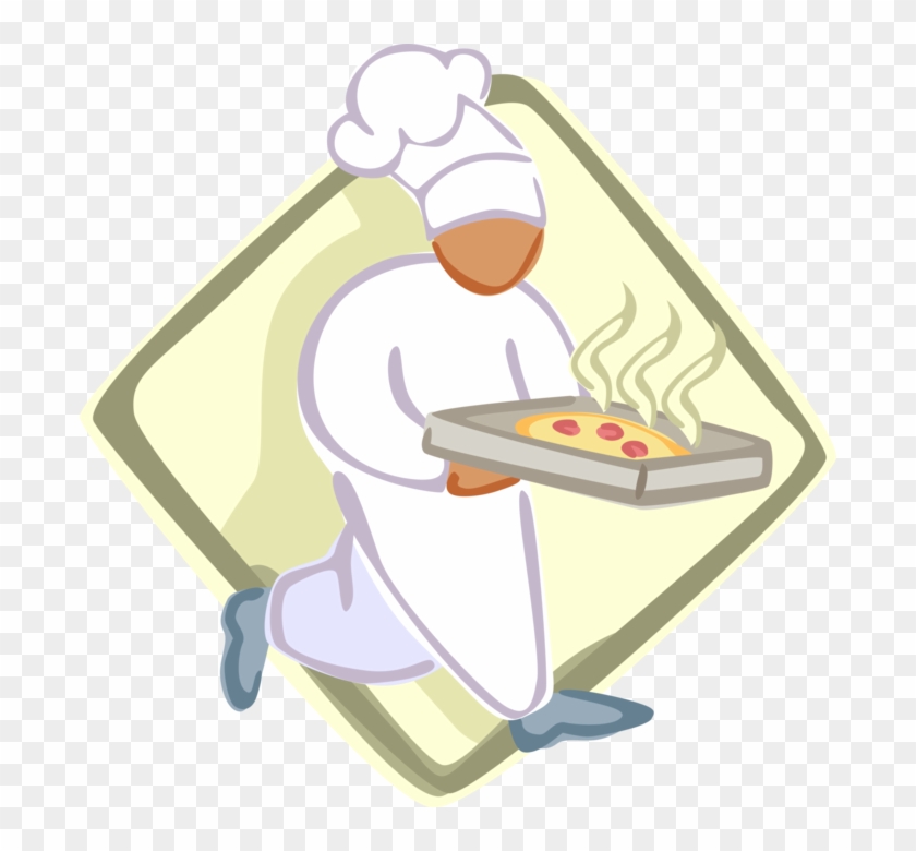 Vector Illustration Of Culinary Chef With White Hat - Vector Illustration Of Culinary Chef With White Hat #1587479
