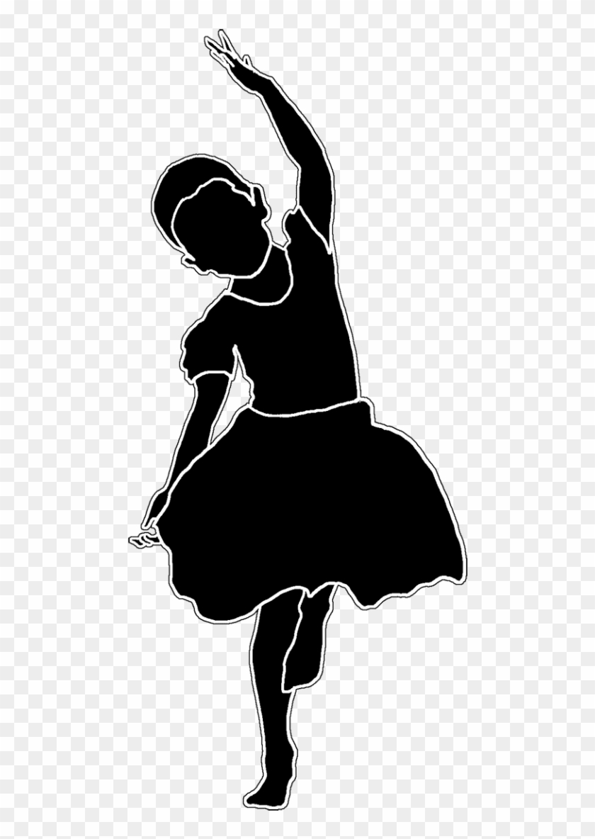 Free Png Download Dancing Little Girl Silhouette Png - Free Png Download Dancing Little Girl Silhouette Png #1587518