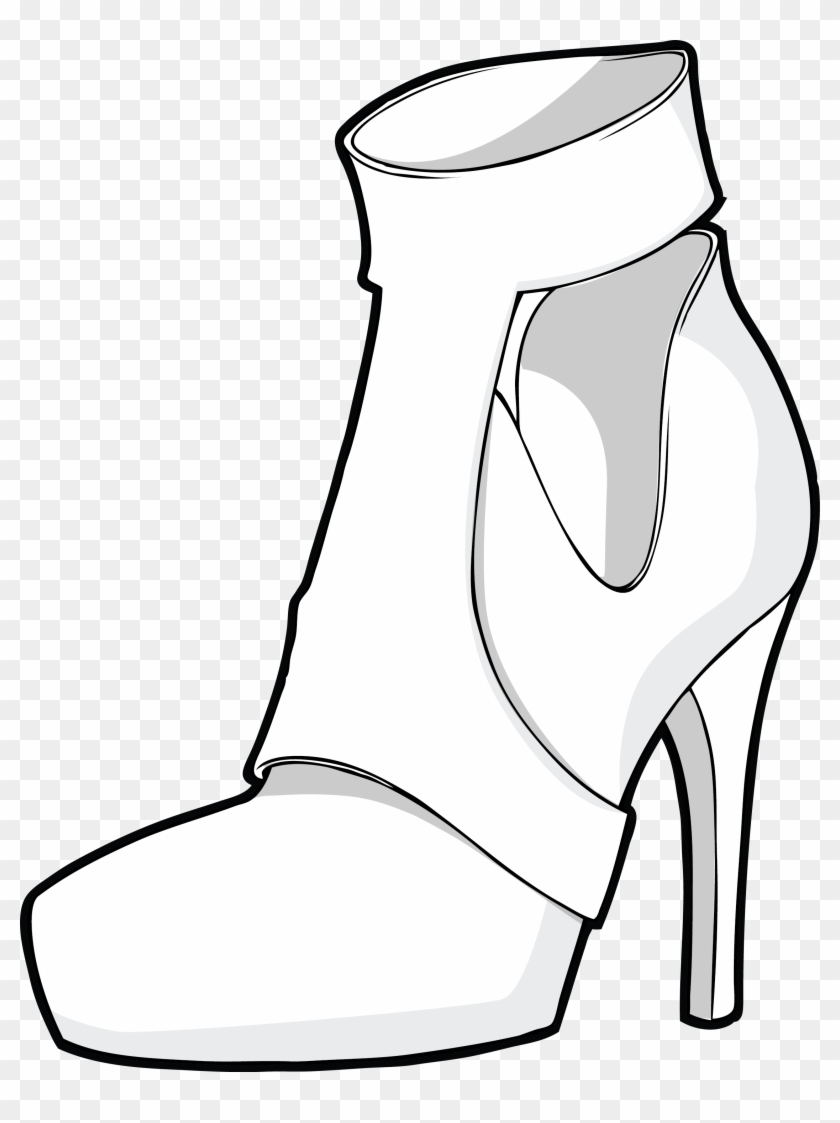 Drawing Leg High Heels - Drawing Leg High Heels #1587611