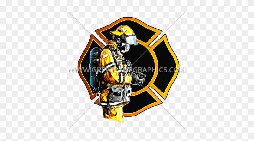 Firefighter Profile Production Ready Artwork For T - Firefighter Profile Production Ready Artwork For T #1587631