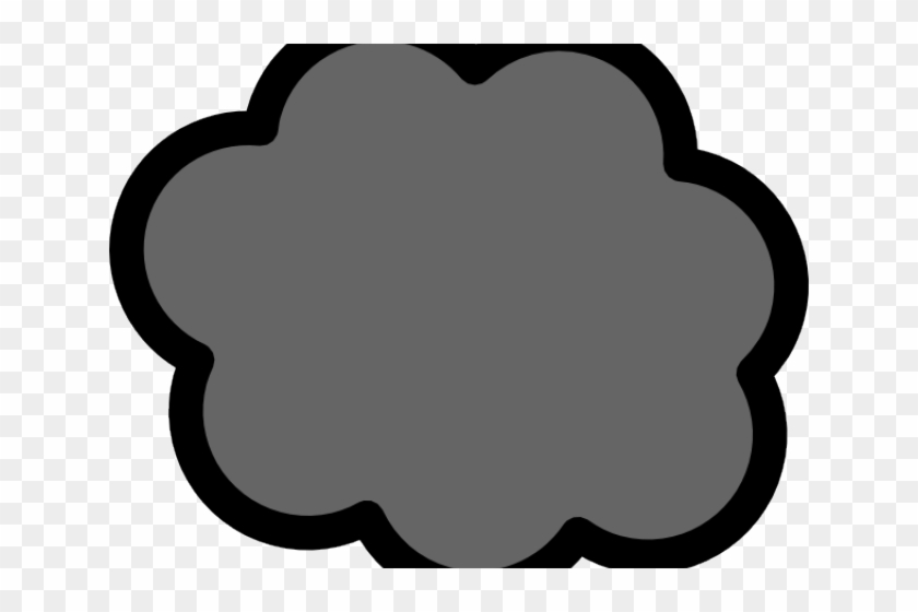 Dark Clipart Thunder Cloud - Dark Clipart Thunder Cloud #1587680