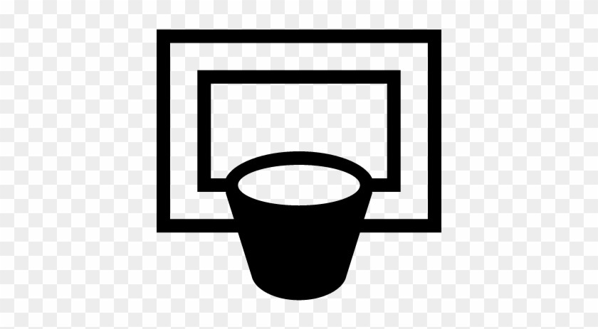 Basketball Hoop Vector - Basketball Hoop Vector #1587707