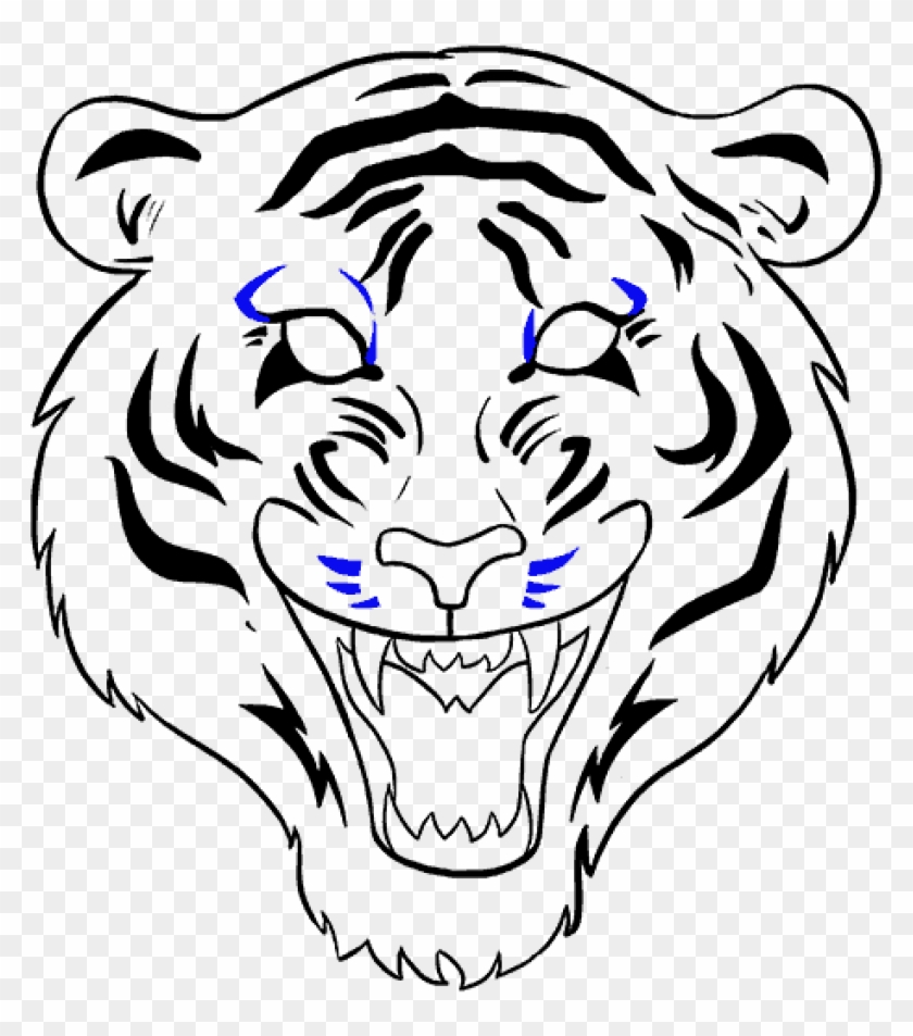18 Tigers Drawing Easy For Free Download On Ya Webdesign - 18 Tigers Drawing Easy For Free Download On Ya Webdesign #1587746