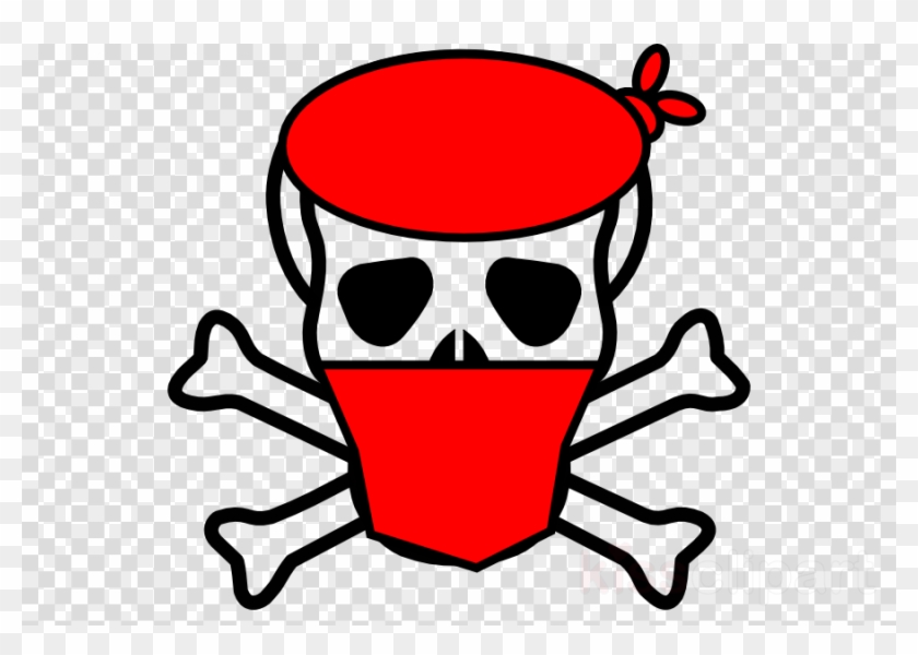 Skull And Crossbones Throw Blanket Clipart Skull And - Skull And Crossbones Throw Blanket Clipart Skull And #1587872