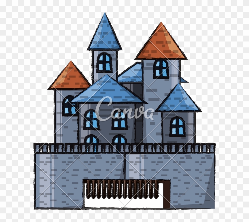 Medieval Castle Icon - Medieval Castle Icon #1588128