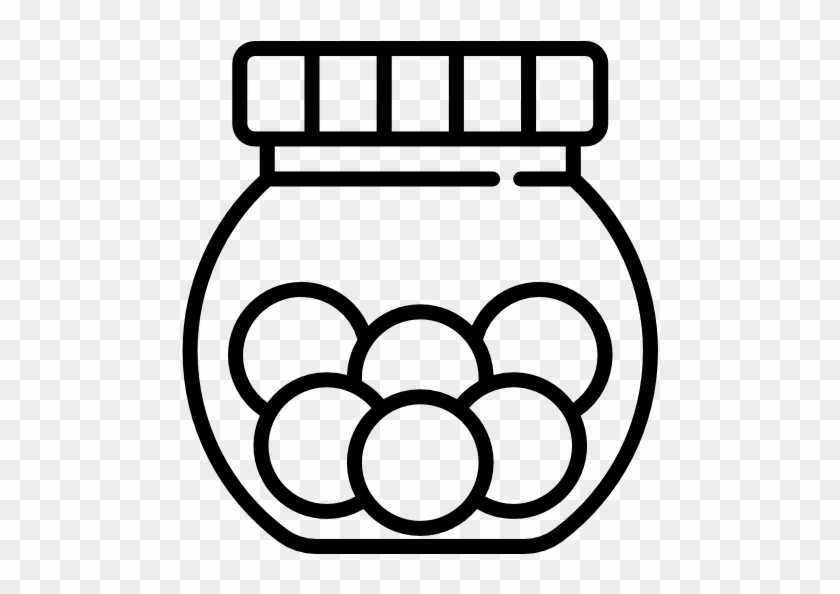 Candy Jar Free Icon - Candy Jar Free Icon #1588238