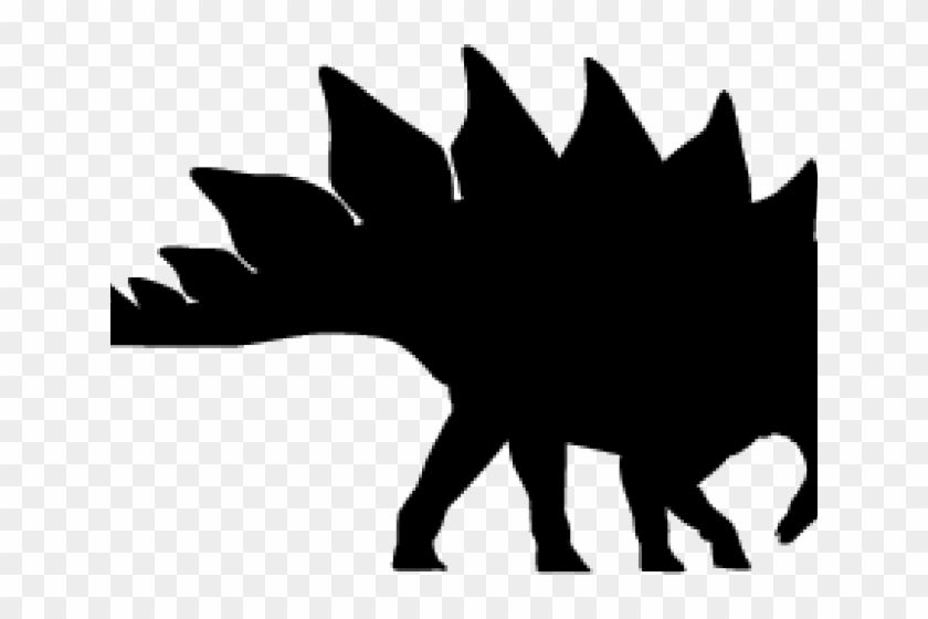 Stegosaurus Clipart Dinosaur Silhouette - Stegosaurus Clipart Dinosaur Silhouette #1588275
